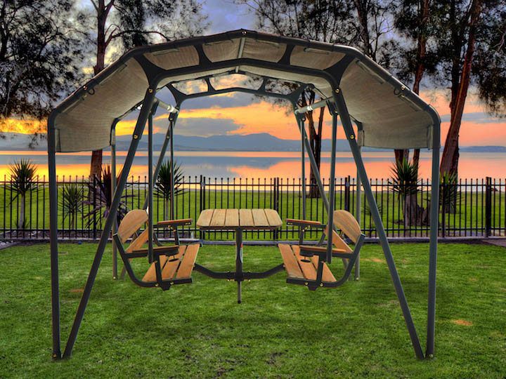 Sunset Swings - Sundial Design