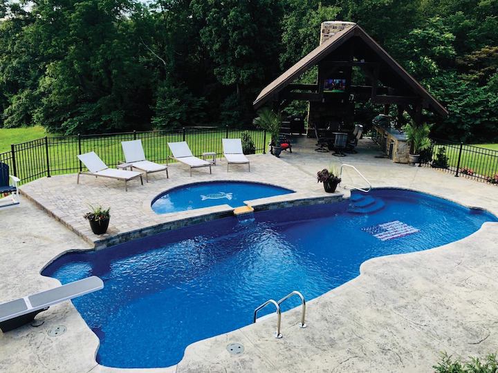 Viking Pools - Sundial Design